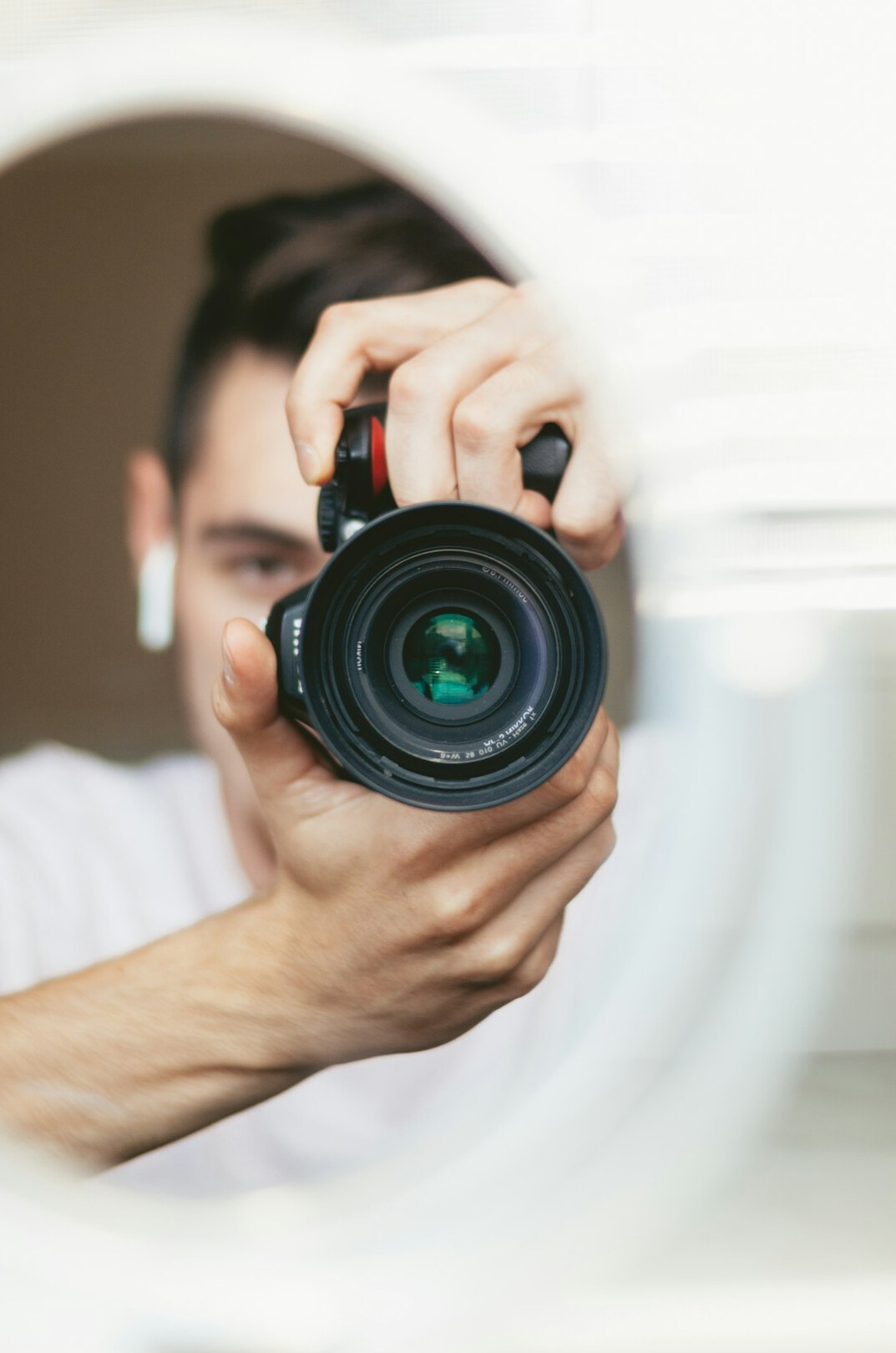Portrait of a male camera operations lead